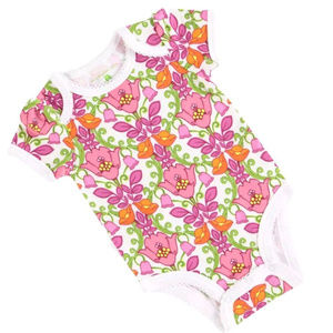 Vera Bradley Baby Lilli Bell Ruffle Bodysuit