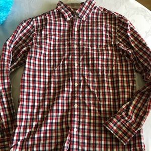 Men’s classic plaid Old Navy small Long Sleeve