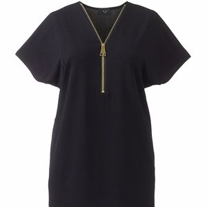 NWT Zipper Front Top by AX Paris