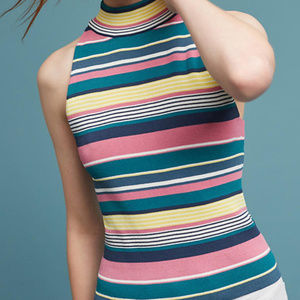 |Anthropologie| Maeve NWT Iana Striped Top  XL