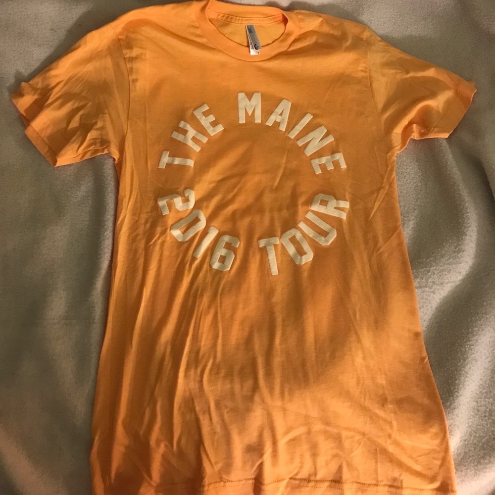 THE MAINE band 2016 summer tour tee