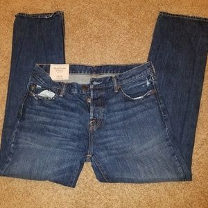 Abercrombie and Fitch Classic Straight Jeans