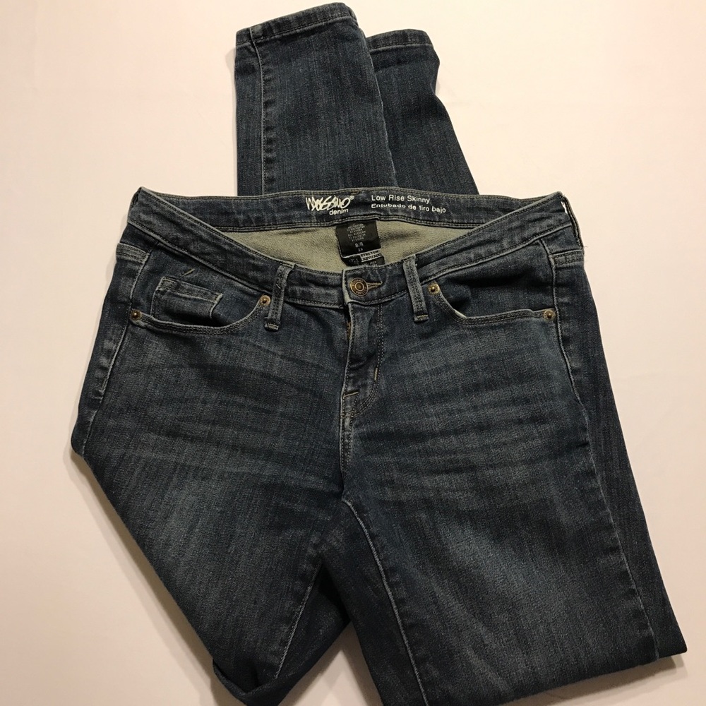 Low Rise Skinny Jeans