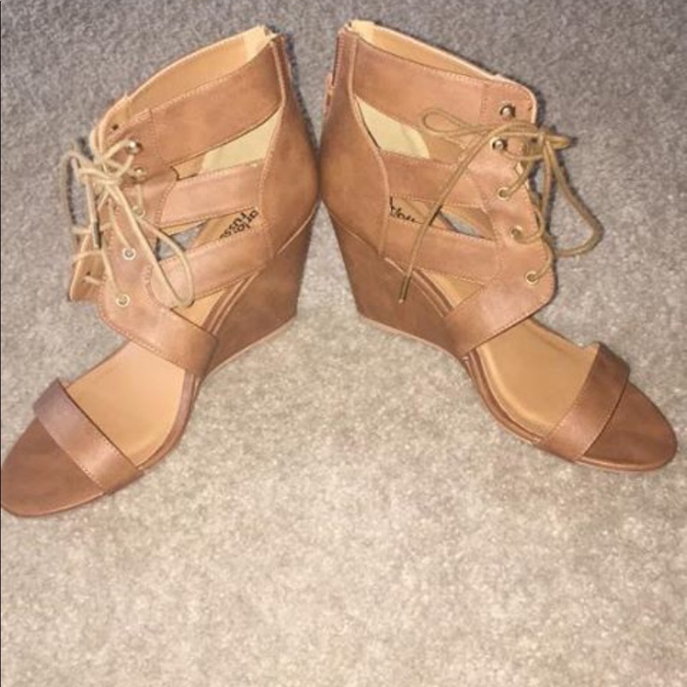 Brand new size 10 Charlotte Russe Wedges!