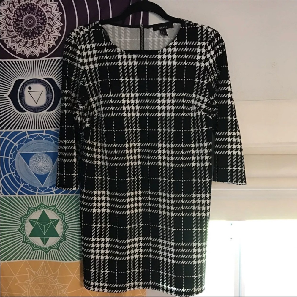 Forever 21 plaid dress