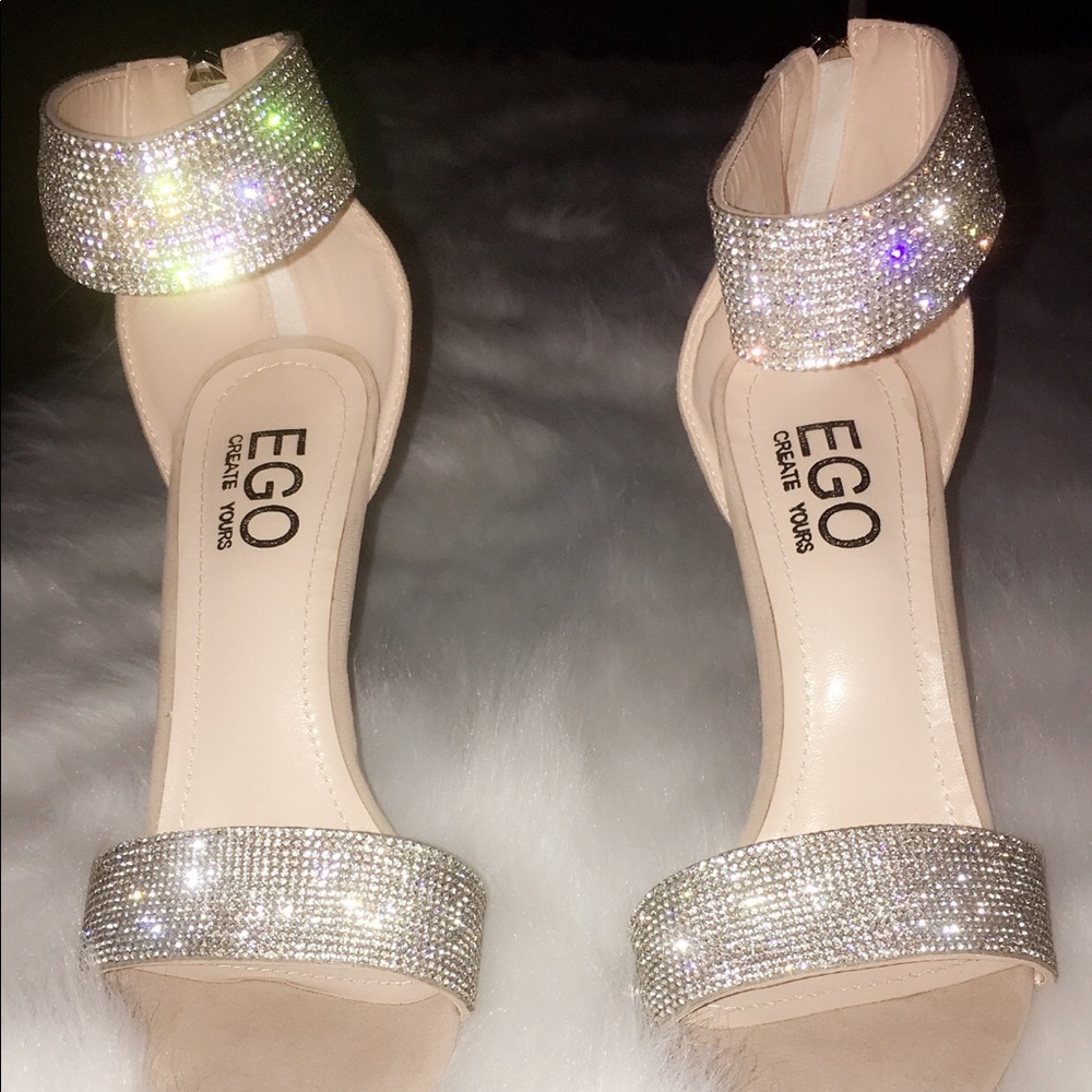 Single strap heels