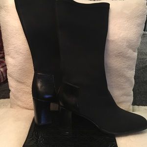 3/4 High Black Boots