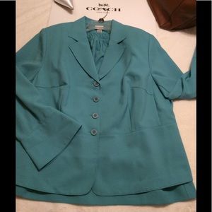 NWT-Lane Bryant Mint green suit two piece 26W