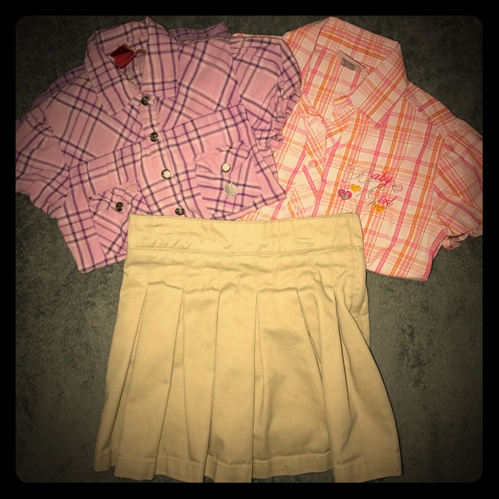 Two school Shirts & a Skirt