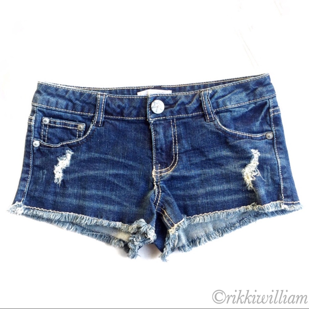 Rue 21 Cut Off Blue Jean Shorts - Size 0
