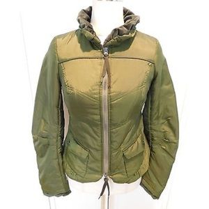 Free People Olive Green Puffer Coat! ❄️🍁❄️🍁