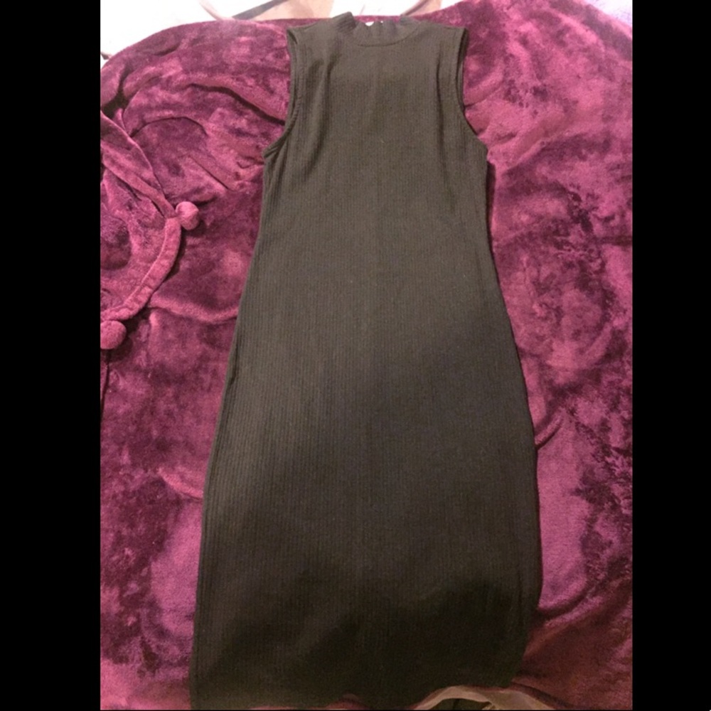 Black H&M midi dress