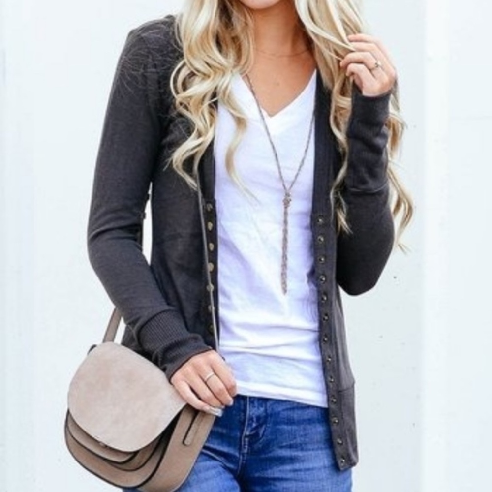 Long Sleeve Fall Cardigan - Picture 3 of 7