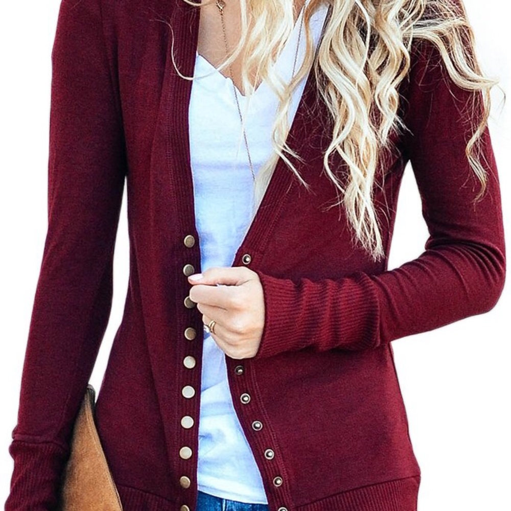 Long Sleeve Fall Cardigan - Picture 1 of 7