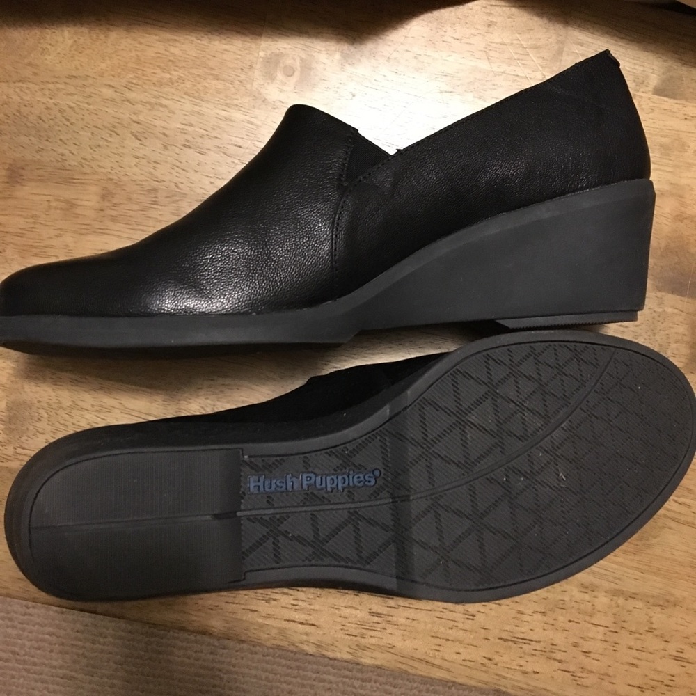 Women’s size 12 brand new Hush Puppies wedge