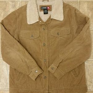 Men's HAWK brand corduroy jacket. Size L.