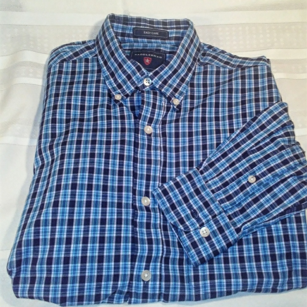 Saddlebred Mens L/S Button Down Shirt