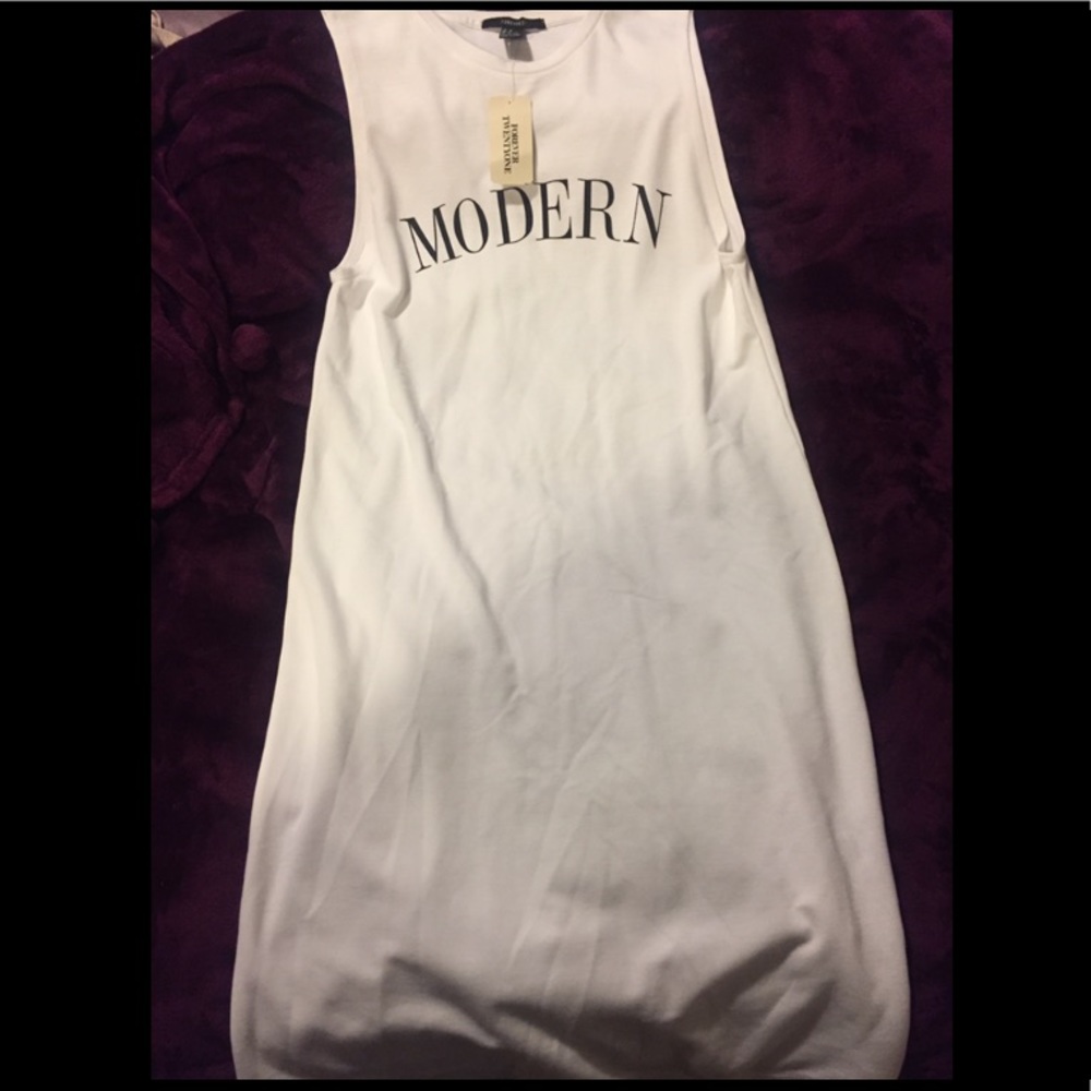 White forever21 dress