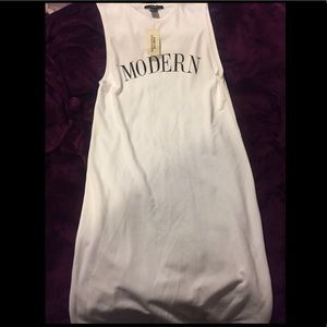 White forever21 dress
