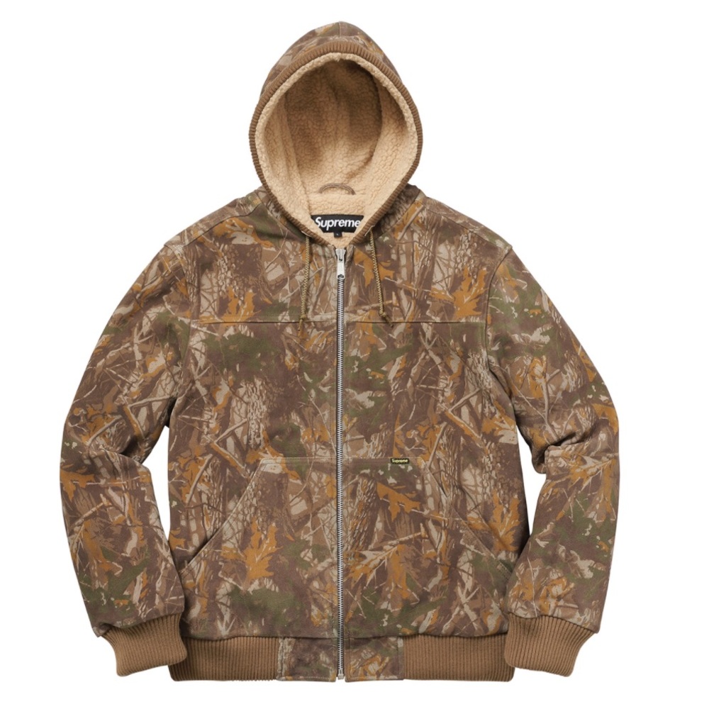 BRAND NEW SUPREME CAMO SWEAT SHIRT