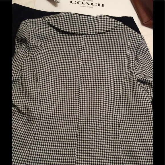 🎁NWT-2PC Black/White Houndstooth Check Jacket 20W - Picture 3 of 8
