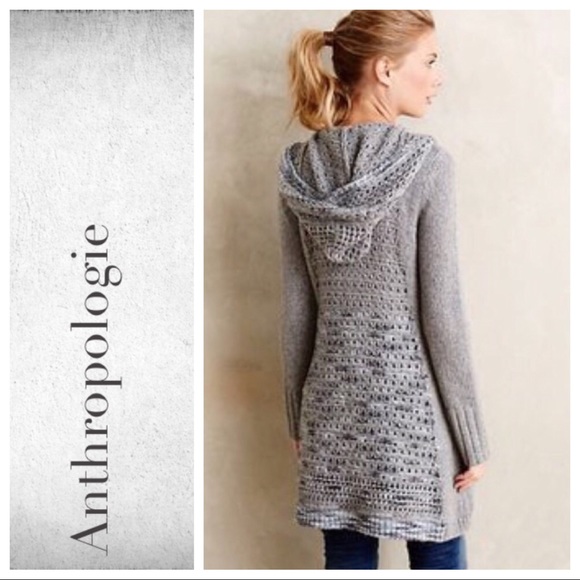 Ombr Stitch Hooded Cardigan By Angel Of 