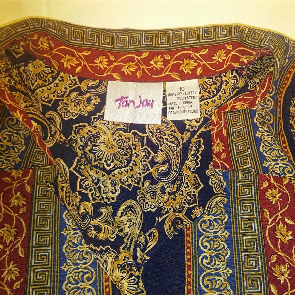 Gorgeous TanJay Blouse ~LN