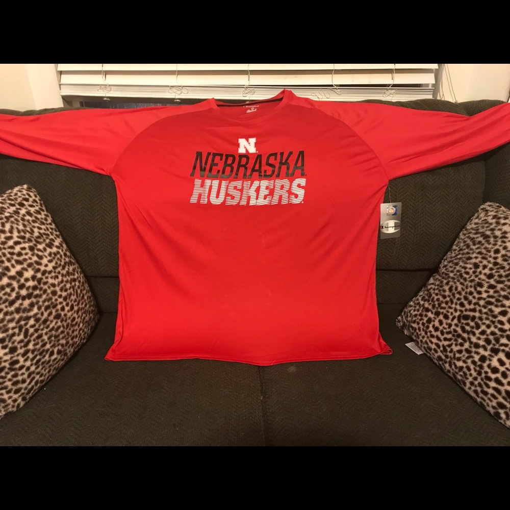 Nebraska Huskers LS Tee