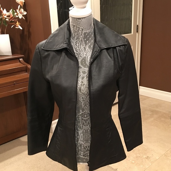 Jackets & Blazers - Black Leather Jacket