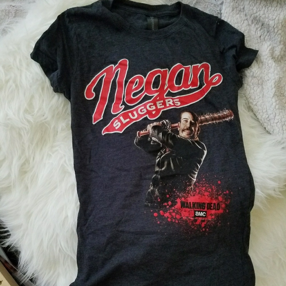 Lootcrate Negan Walking Dead Fitted Shirt