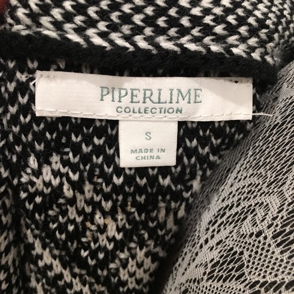 Piperlime Poncho Sweater - Picture 6 of 8