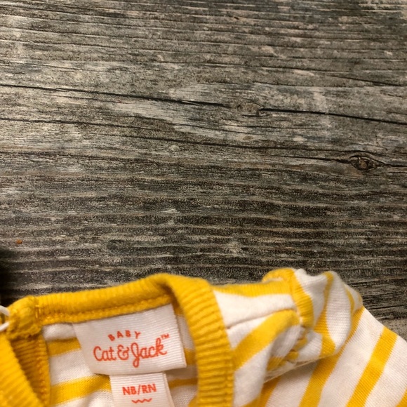 🎀 New Cat & Jack Striped Dress Size Newborn - Picture 4 of 4
