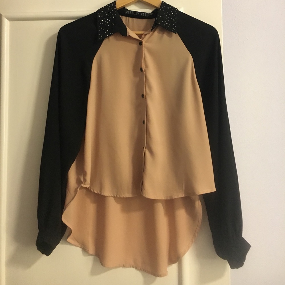 Chiffon Studded Blouse