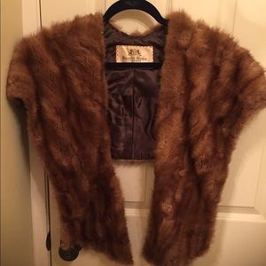 Fur wrap/cape