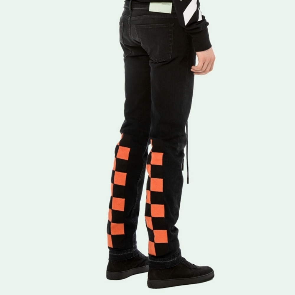 BRAND NEW OFF-WHITE BIG CHECK PANTS