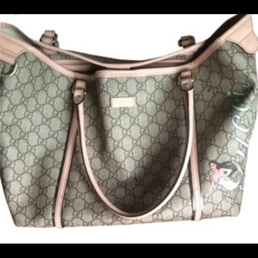 Gucci Joy Metmaid Tote-Canvas
