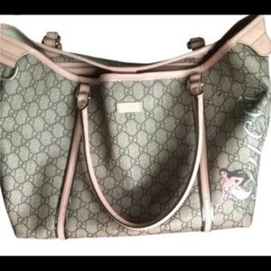 Gucci Joy Metmaid Tote-Canvas