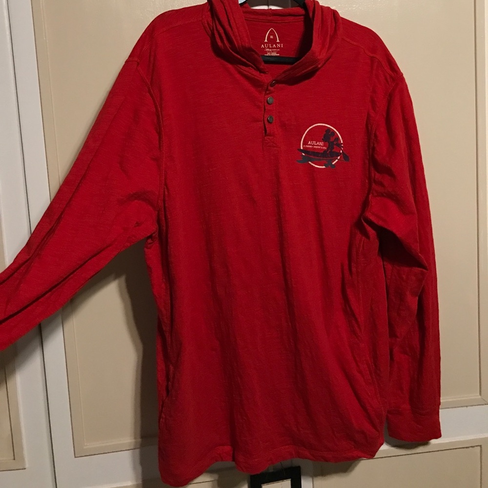 Long sleeve hoodie from Aulani Disney Resort.