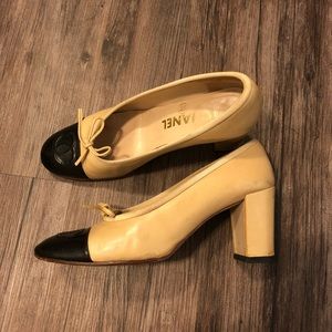 Authentic Chanel heels 36.5