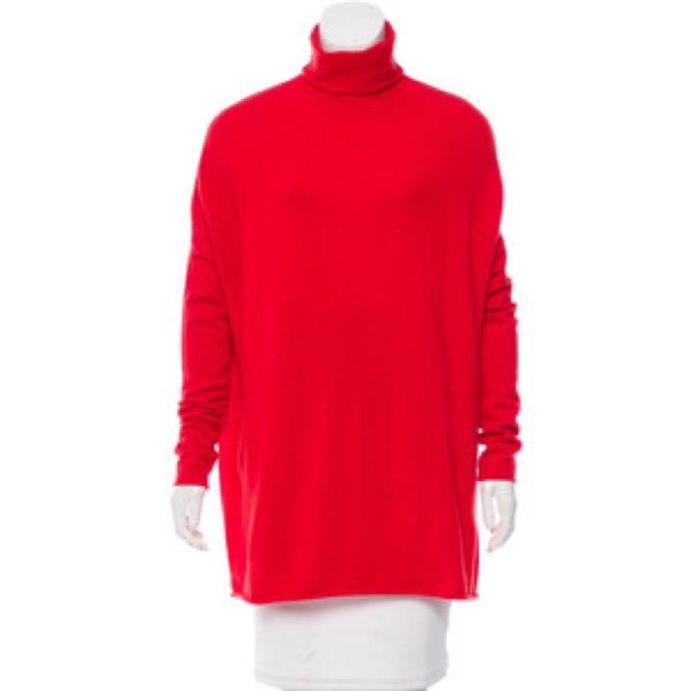 TORY BURCH cashmere turtleneck green