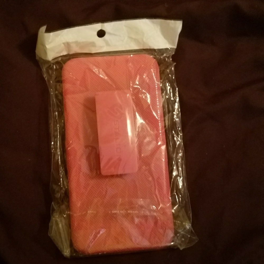 Pink phone case