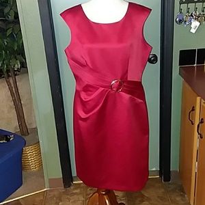 Alex Marie Silky Red dress