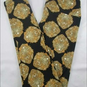 OS LuLaRoe Lion Leggings