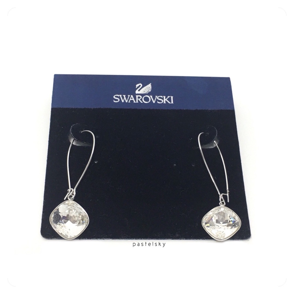 ๐ SWAROVSKI dangle crystal earrings - Picture 2 of 4