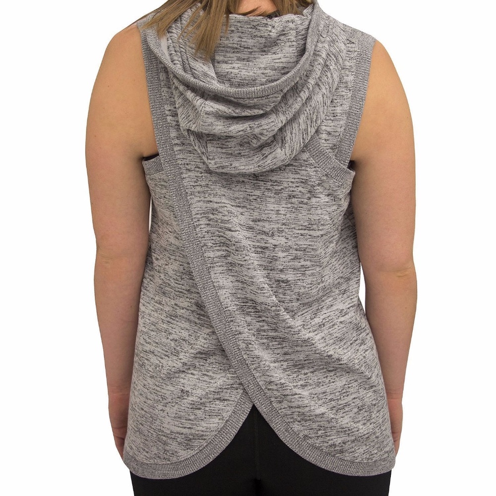 Active Life Hoodie Sleeveless Vest Top Size M-XL