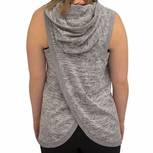 Active Life Hoodie Sleeveless Vest Top Size M-XL