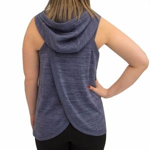 Active Life Hoodie Sleeveless Vest Top Size M & L