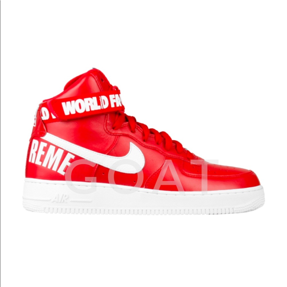 BRAND NEW SUPREME AIR FORCE 1’s