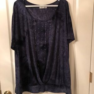 Sequence navy top