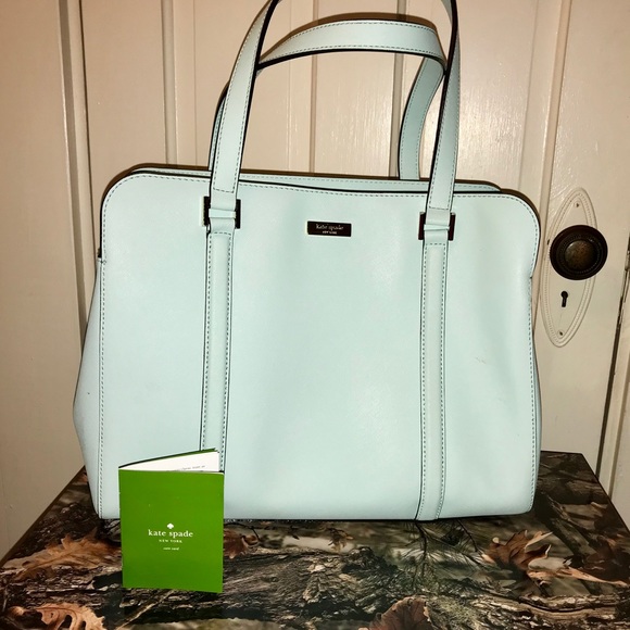 Kate Spade Newbury Lane Miles Bag Blue! - Picture 2 of 4